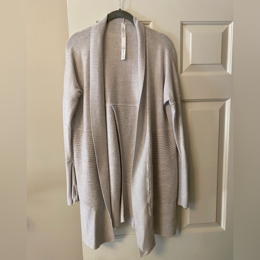 Lululemon cotton wool sweater size 6